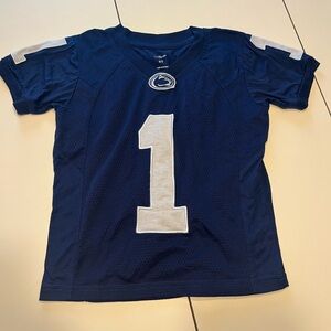 Penn State child size 6 jersey #1 fast asleep